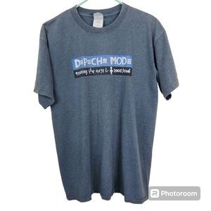 Gildan Mens Depeche Mode Touring The Angel 2005/2006 Short Sleeve Tee Size M